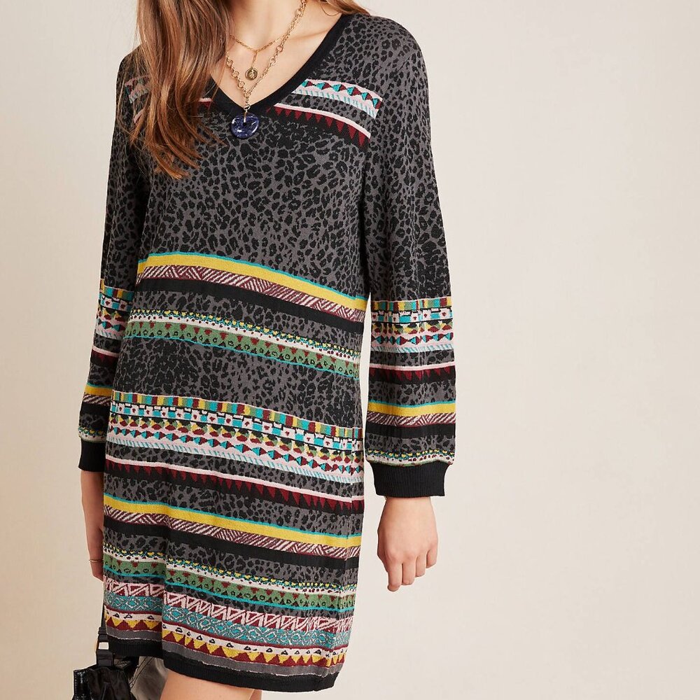 ANTHROPOLOGIE VIVIANA SWEATER DRESS by ALDOMARTINS S